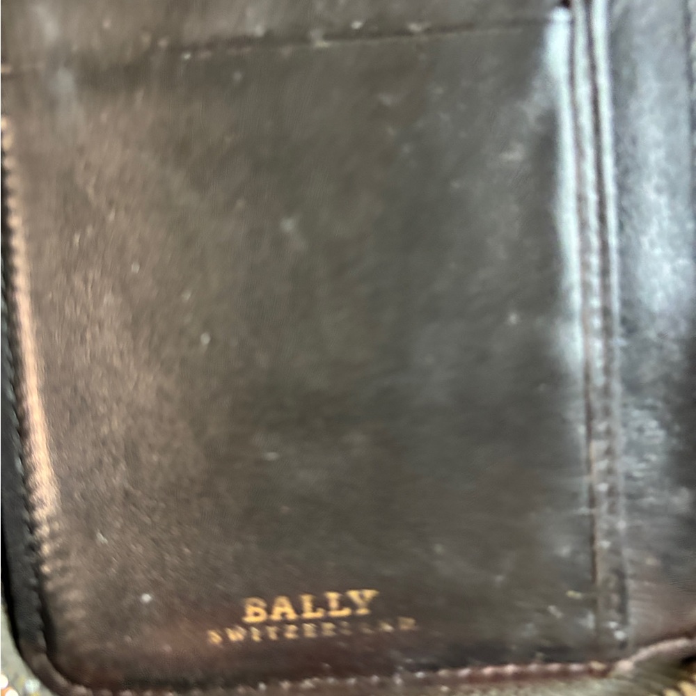 BALLY Baliro Leather Zip Around Wallet Color Multi - Picture 8 of 16